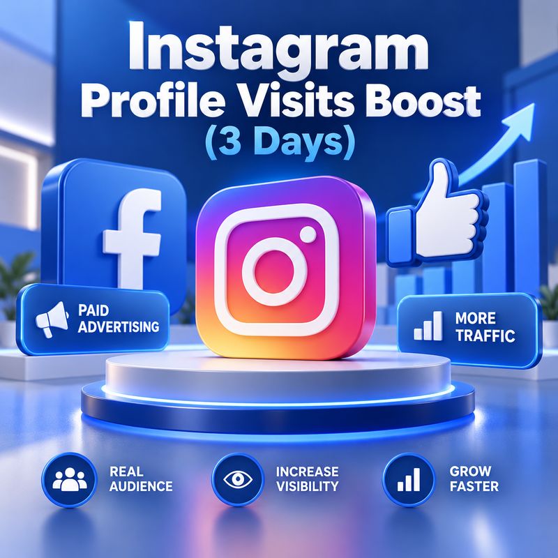 Instagram Profile Visits — $10 Boost (3 Days)