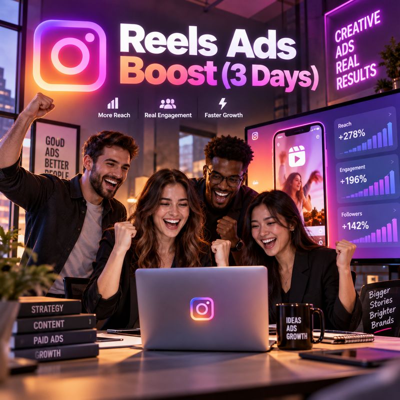 Reels Ads — $10 Boost (3 Days)