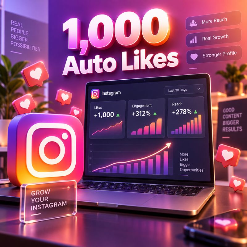 1,000 Auto Likes