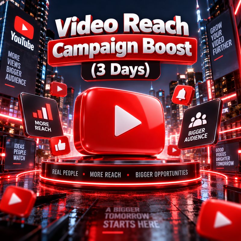 Video Reach Campaign — $10 Boost (3 Days)