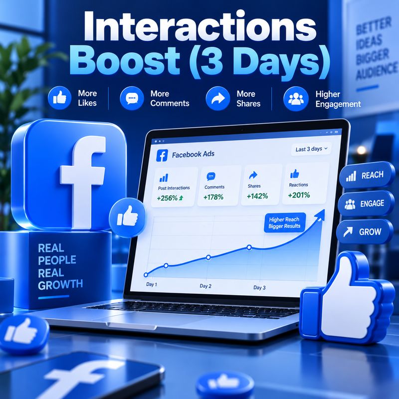 Interactions — $10 Boost (3 Days)