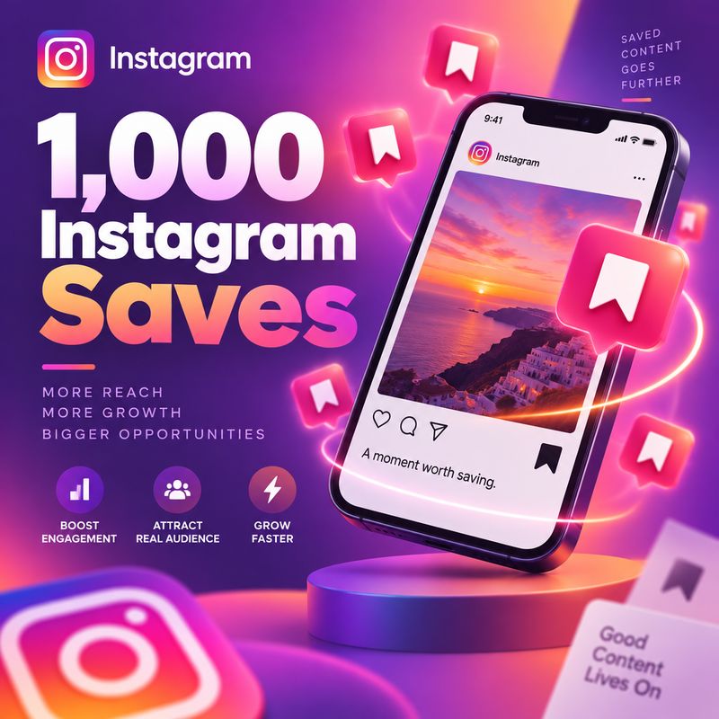 1,000 Instagram Saves