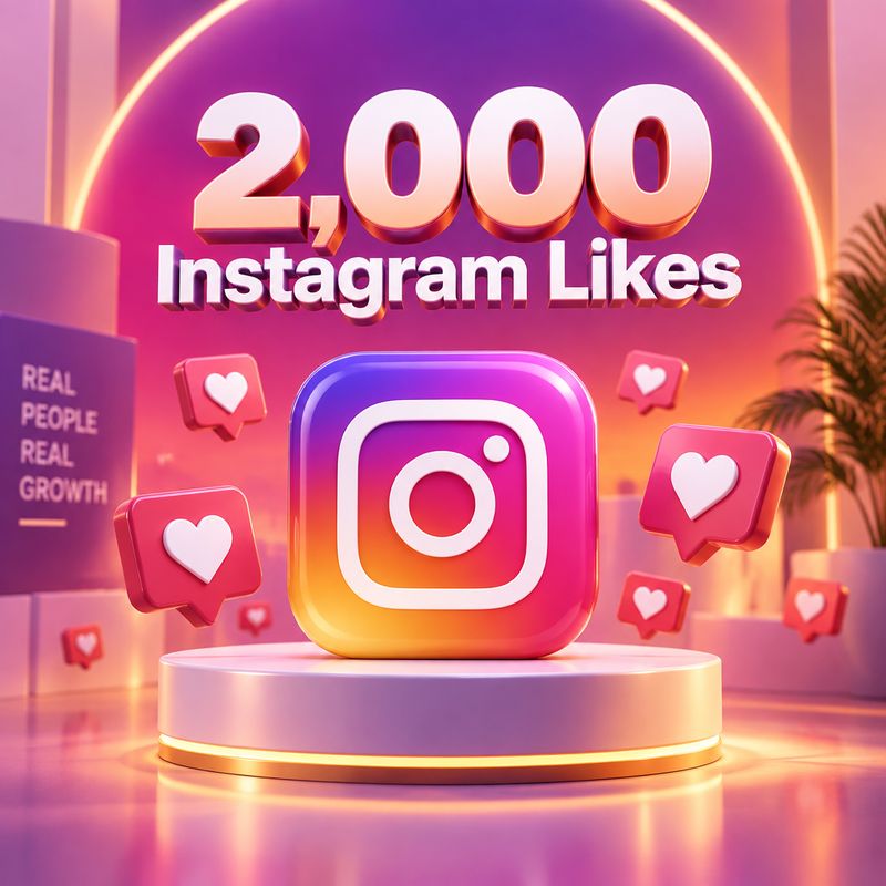 2,000 Instagram Likes