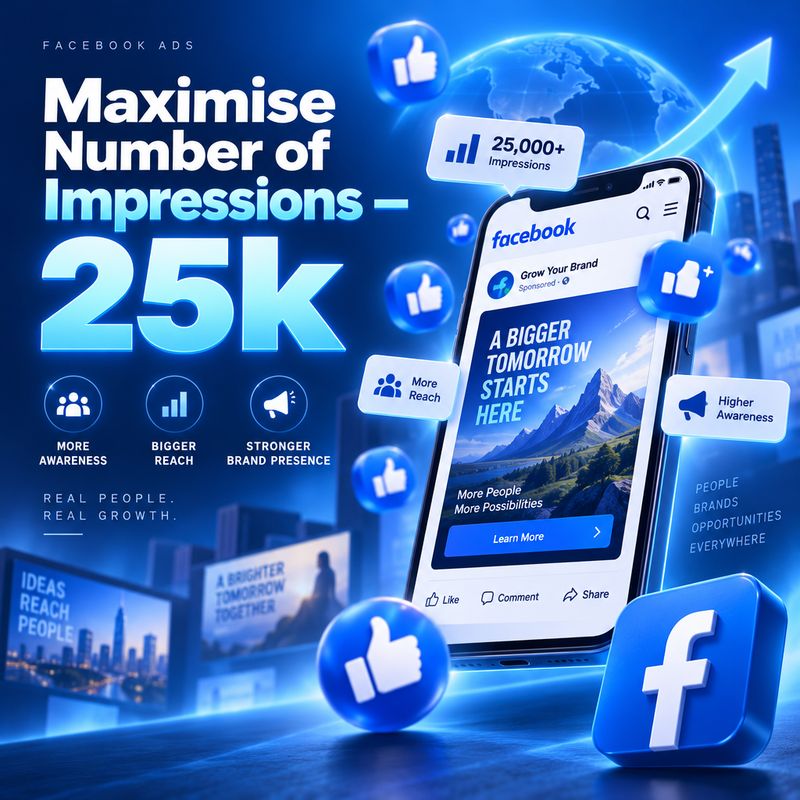 Maximise Number of Impressions — 25k