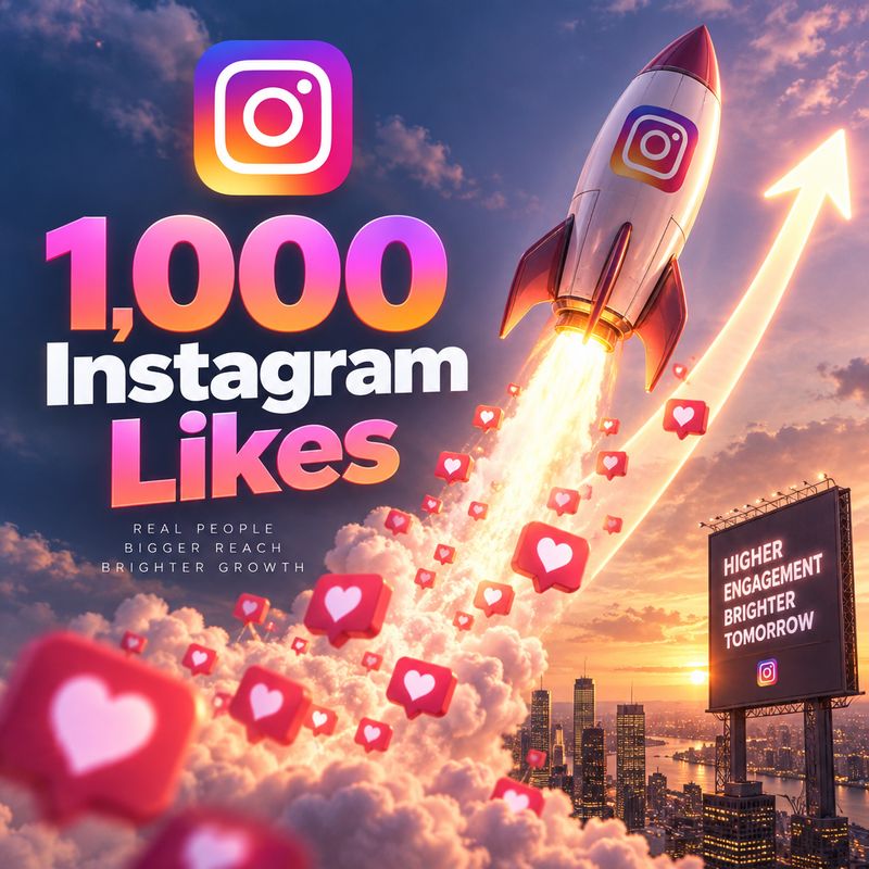1,000 Instagram Likes