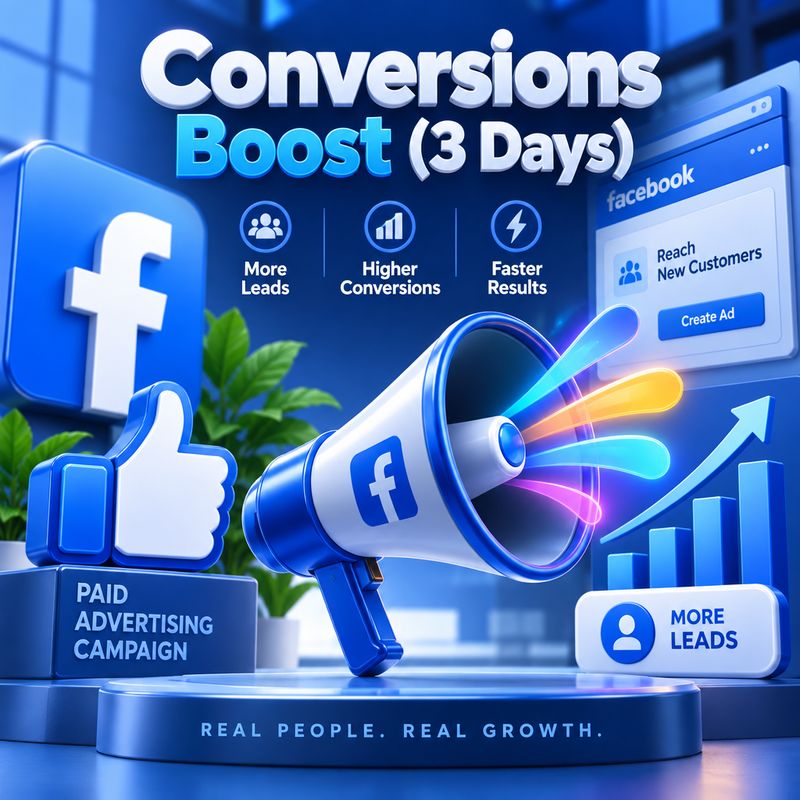Conversions — $10 Boost (3 Days)