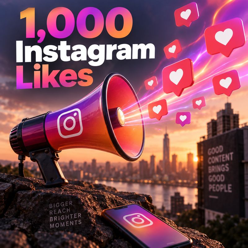 1,000 Instagram Likes