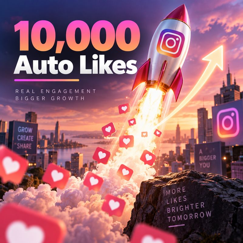 10,000 Auto Likes