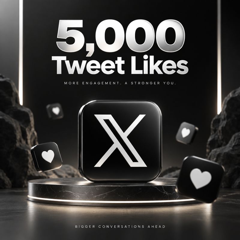 5,000 Tweet Likes