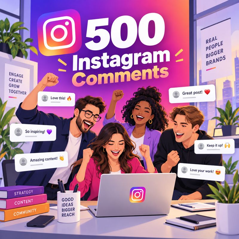 500 Instagram Comments