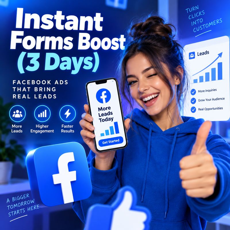 Instant Forms — $10 Boost (3 Days)