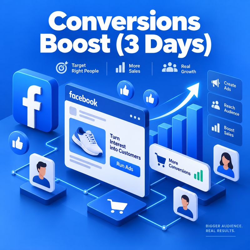 Conversions — $10 Boost (3 Days)