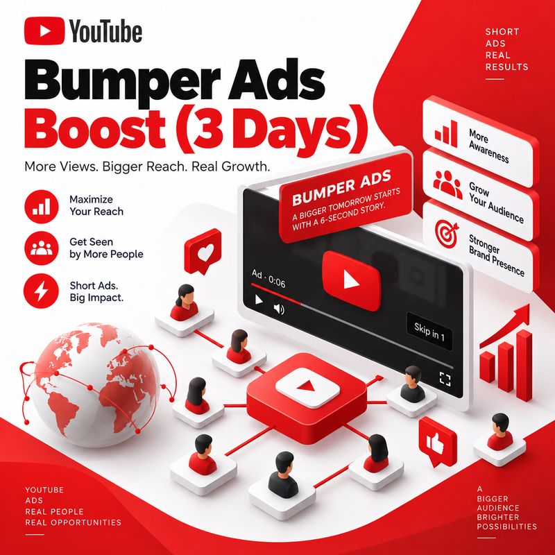 Bumper Ads — $10 Boost (3 Days)