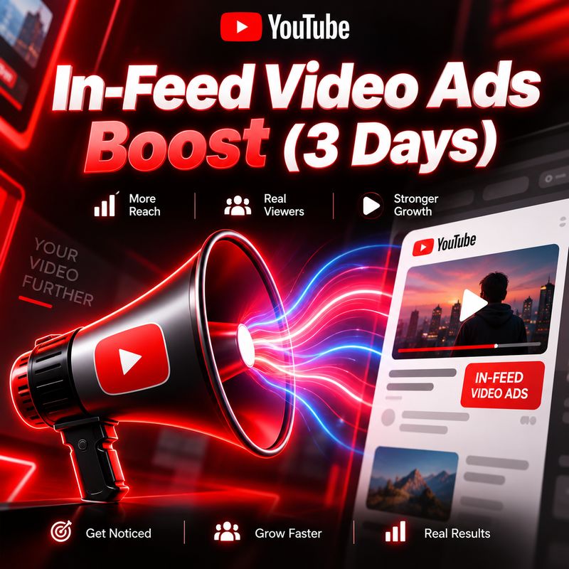 In-Feed Video Ads — $10 Boost (3 Days)