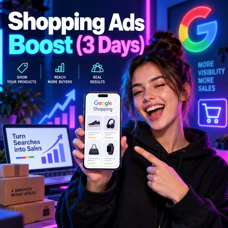 Shopping Ads — $10 Boost (3 Days)